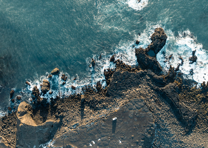 Between Crater and Sea