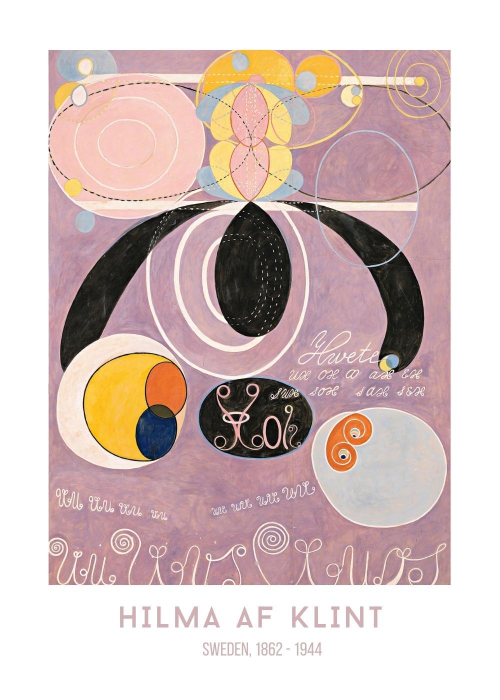 Cuadro-HILMA AF KLINT- SWEDEN-Studio Malek