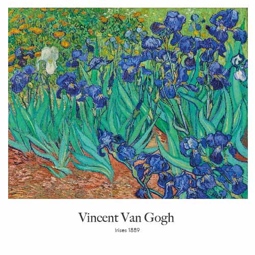 Cuadro-IRISES DE VAN GOGH-Studio Malek