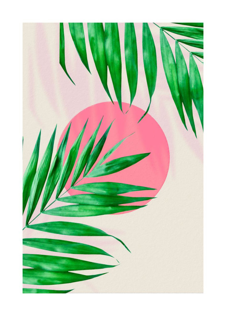 Cuadro-PINK PALM-Studio Malek