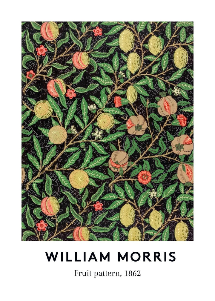 Cuadro-WILLIAM MORRIS- FRUIT PATTERN-Studio Malek