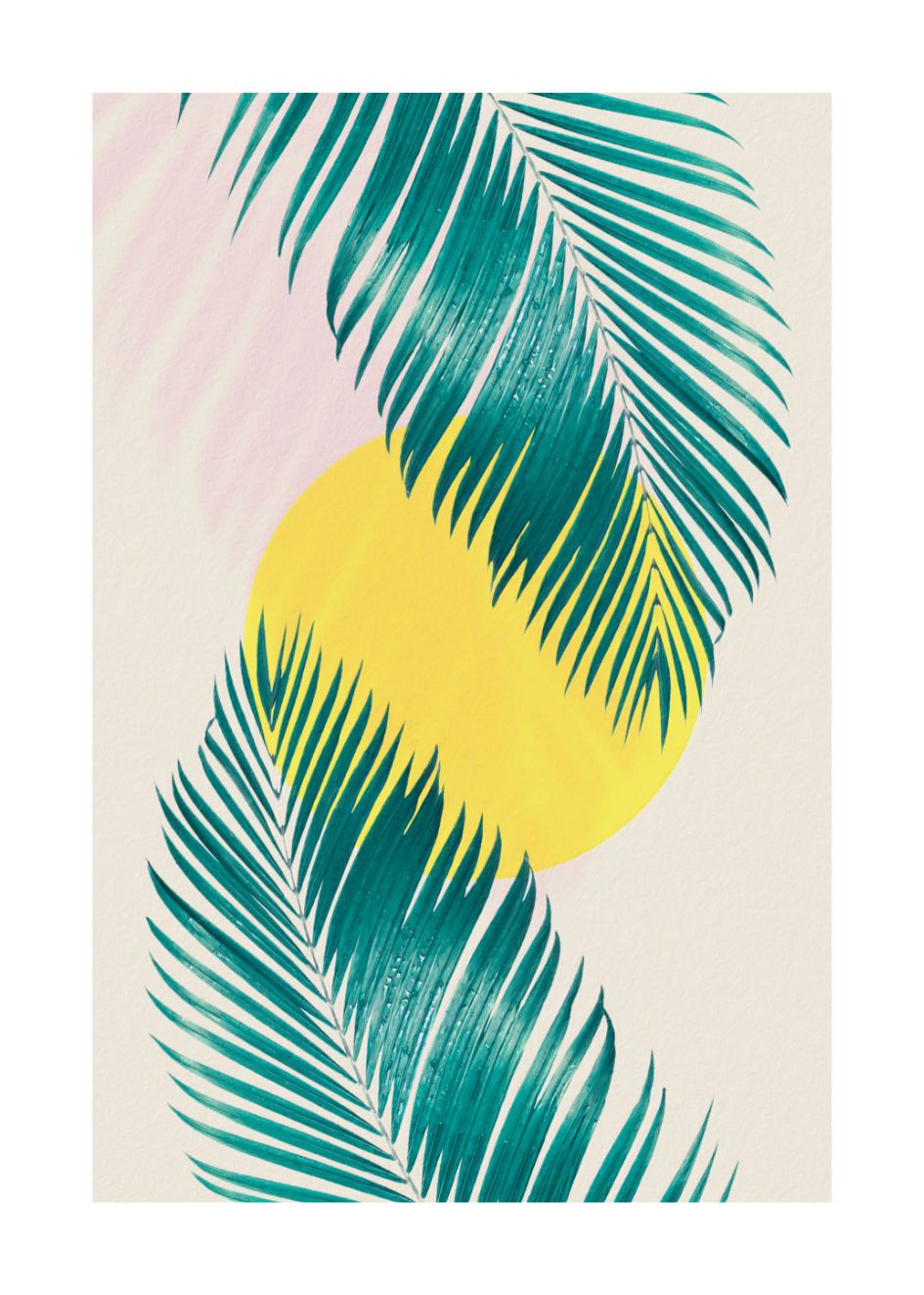 Cuadro-YELLOW PALM-Studio Malek