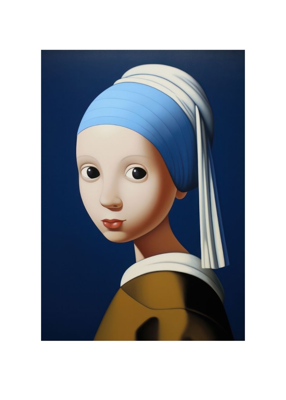 Cuadro-YOUNG GIRL WITH A PEARL EARRING-Studio Malek