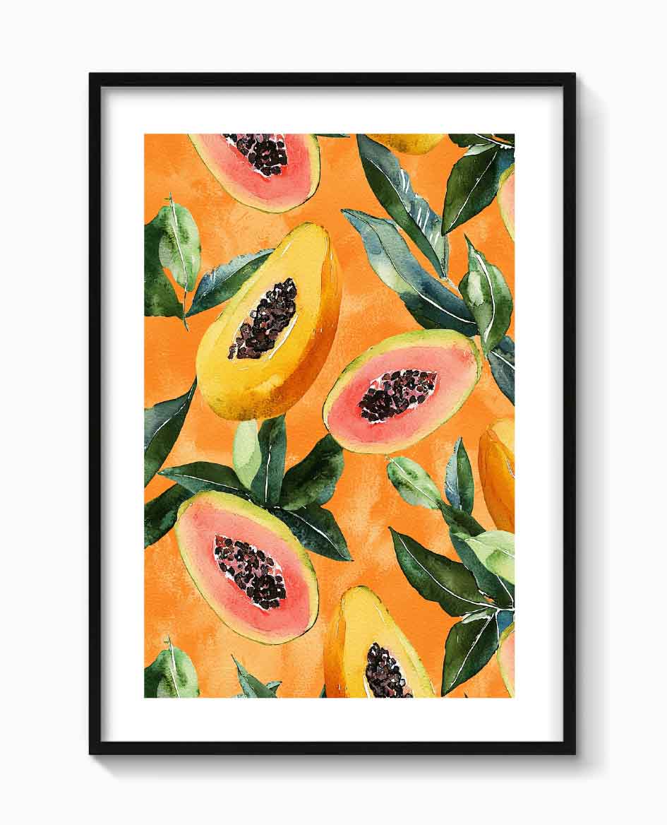 PAPAYA & HOJAS