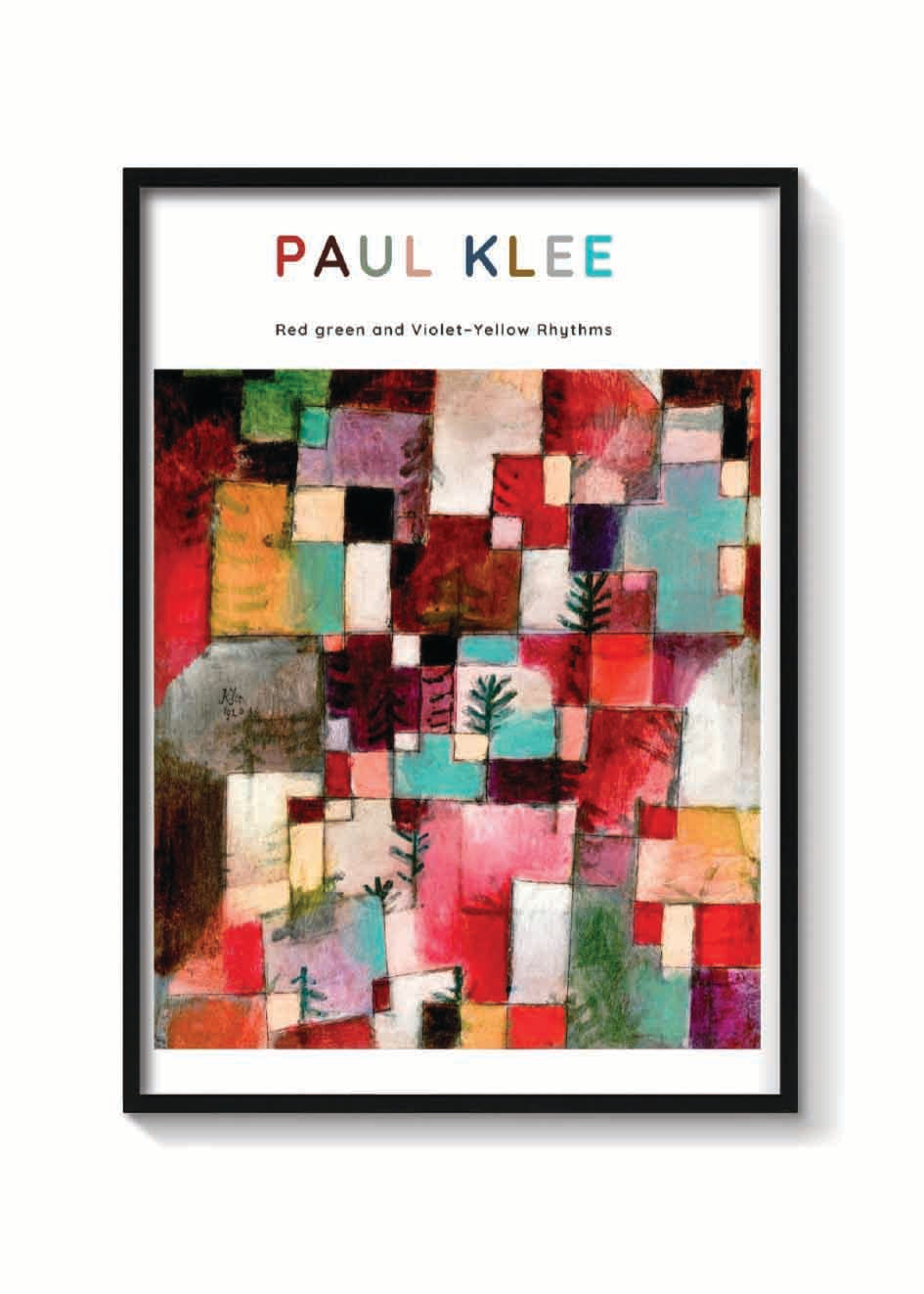 PAUL KLEE - RED AND GREEN