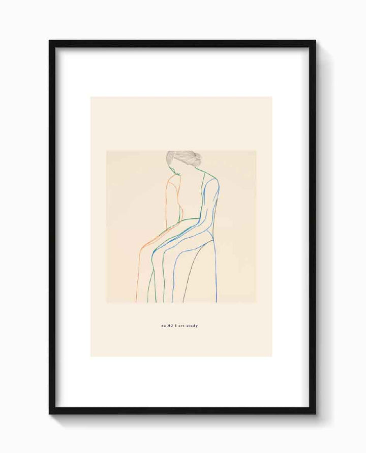 SAD BEIGE WOMAN