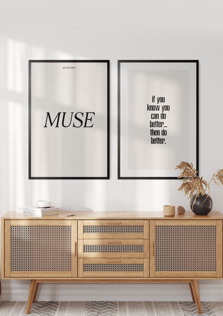 BE YOUR OWN MUSE