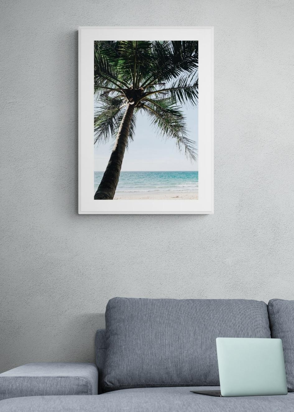 Cuadro-BALI PALM POSTER-Studio Malek