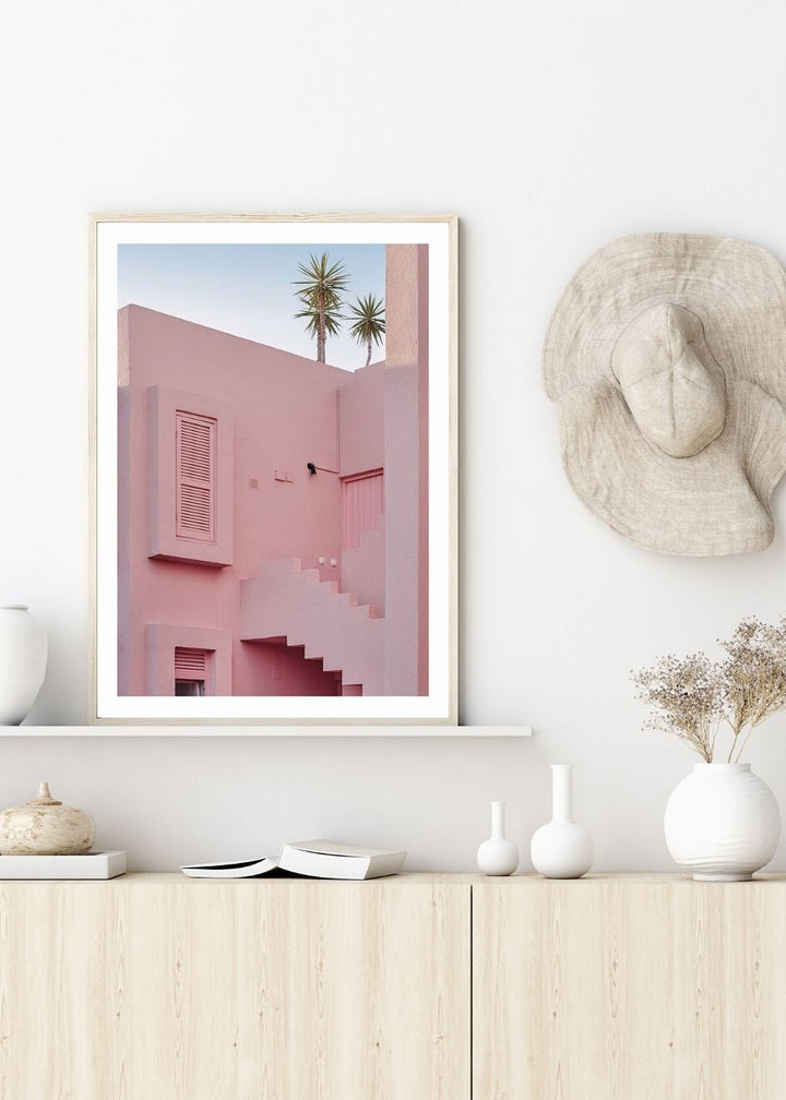 Cuadro-PINK BUILDING-Studio Malek